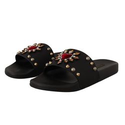 Dép Dolce & Gabbana D&G Slides CS1630AV031 Màu Đen Size 41