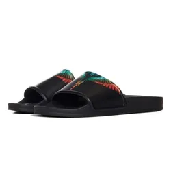 Dép Nam Marcelo Burlon County Wings Sliders CMIC001S23PLA002 Màu Đen Size 41