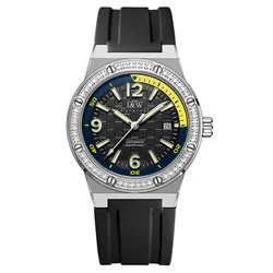 Đồng Hồ Nam I&W Carnival 661G4 Automatic Màu Bạc Đen