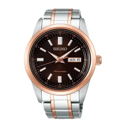 Đồng Hồ Nam Seiko Automatic Demicafe SARV006 Màu Nâu Bạc