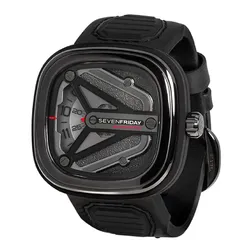 Đồng Hồ Nam SevenFriday Spaceship 47mm M3-01 Màu Đen