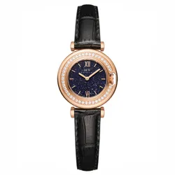Đồng Hồ Nữ I&W Carnival 3011L3 Quartz Màu Xanh Đen