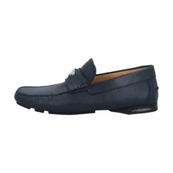 Giày Lười Nam Versace VS10319 Màu Xanh Navy Size 39.5