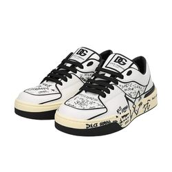 Giày Sneaker Nam Dolce & Gabbana D&G CS2119AE509 Màu Đen Trắng Size 42
