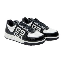 Giày Sneaker Nam Givenchy G4 Black & White Leather BH007WH1HJ004 Màu Đen Trắng