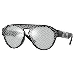 Kính Mát Nam Versace 4420/GB1/AL Black Sunglasses Man Màu Đen Xám