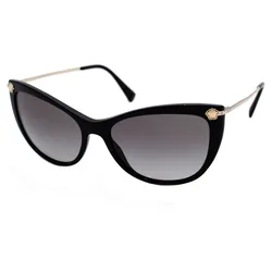Kính Mát Nữ Versace Cat Eye Sunglasses VE4345 Màu Đen