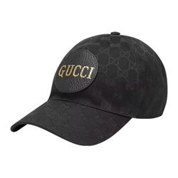 Mũ Gucci GG Baseball Canvas Hat Màu Đen Size S