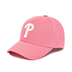 Mũ MLB New Fit Structure Ball Cap Philadelphia Phillies Pink 3ACP0802N-10PKS Màu Hồng
