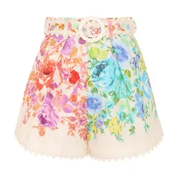 Quần Short Nữ Zimmermann Raie Multi Floral Printed 7453ASS232 MUFL Phối Màu