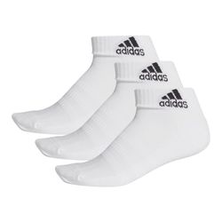 Set 3 Đôi Tất Adidas Pairs Of Ankle Socks DZ9365 Màu Trắng Size 22-24cm