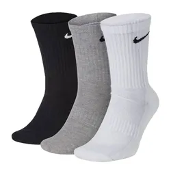 Set 3 Đôi Tất Nike Everyday Cushioned Dri-Fit SX7664-964 Cổ Cao Mix 3 Màu Size 23-25cm