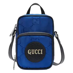 Túi Đeo Chéo Nam Gucci Off The Grid Mini Messenger Crossbody Bag Màu Xanh Navy