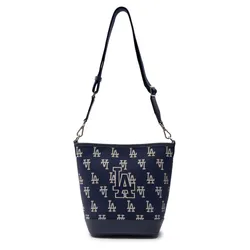 ★MLB Korea★ Big Classic Monogram Jacquard New Bucket Bag N MLB] Big Classic Monogram Jacquard New Bucket Bag NY Cream