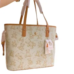 Túi Tote Nữ TTWN BEAR TN2122 Màu Trắng