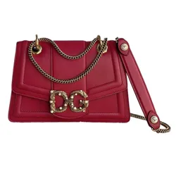 Túi Xách Nữ Dolce & Gabbana D&G Amore Cross Body Bag Red Màu Đỏ