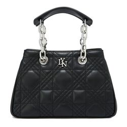 Túi Xách Nữ Lyn Chenille Top Handle Handbags Black LL23FBF103 Màu Đen