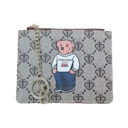 Ví Đựng Thẻ Nữ TTWN BEAR TT2449 TT2454 Màu Xám