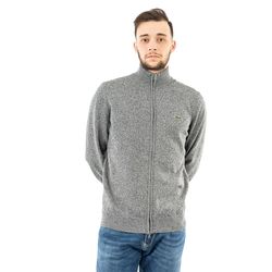 Áo Khoác Nam Lacoste Zippered Sweater AH1957-EL6 Màu Xám Size 4