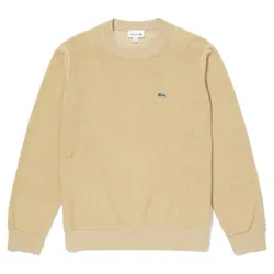 Áo Len Nam Lacoste Men’s Crew Neck AH0728L-02S Màu Be Size 3