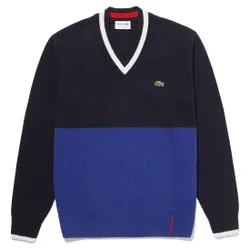 Áo Len Nam Lacoste Men’s Crew Neck AH2051L-ALP Phối Màu Size 3