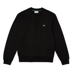 Áo Nỉ Sweater Lacoste Organic Brushed SH9608-51 Màu Đen