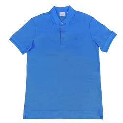 Áo Polo Nam Burberry Me'n Shirt Màu Xanh Blue Size XS