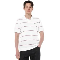 Áo Polo Nam Lacoste BBR Striped Polo PH968EKR 001 Màu Trắng Kẻ Size 4