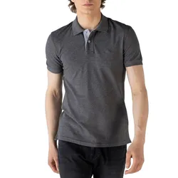 Áo Polo Nam Lacoste Erkek Slim Fit Gri Polo PH0166 66G Màu Xám Đậm Size 2