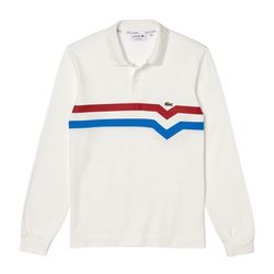 Áo Polo Nam Lacoste Men's Made In France Regular Fit Polo PH7961 XKP Màu Trắng Size 2
