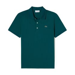 Áo Polo Nam Lacoste Slim Fit Stretch Cotton Piqué Polo Shirt PH7937 2S9 Màu Xanh Cổ Vịt Size 4