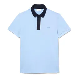 Áo Polo Nam Lacoste Smart Paris Polo With Cotton Petit Pique PH5367 CM9 Màu Xanh Nhạt Size 4