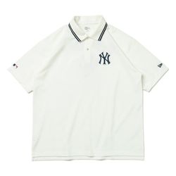 Áo Polo Nam New Era x MLB Apparel New York Yankees 13516807 Màu Trắng Size M