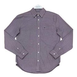 Áo Sơ Mi Nam Lacoste Shirt Long Sleeve Màu Tím Size 41