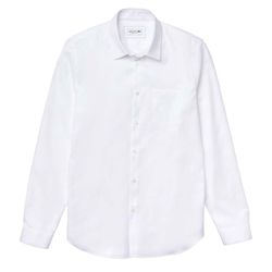 Áo Sơ Mi Nam Men's Regular Fit Cotton Poplin Shirt CH2745 51 001 Màu Trắng Size 39
