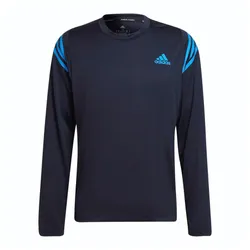 Áo Thun Dài Tay Nam Adidas Training Icons HC2770 Màu Tím Than
