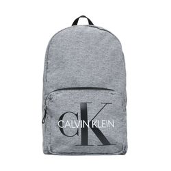 Balo Calvin Klein CK Monogram Logo Jersey Backpack Màu Ghi