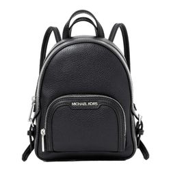 Balo Nữ Michael Kors MK Jaycee Convertible Zip Pocket Backpack 35T2S8TB1L1 Màu Đen