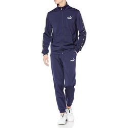 Bộ Thể Thao Nam Puma Men's Tape Poly Training Suit Top And Bottom 849543-06 Màu Xanh Navy Size S