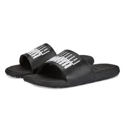 Dép Puma Cool Cat Power Slides - Black/ White Gray 387518-01 Màu Đen Trắng