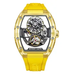 Đồng Hồ Nam Bonest Gatti Automatic Watch Màu Vàng