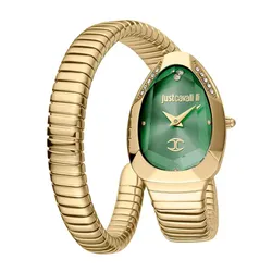 Đồng Hồ Nữ Just Cavalli Women's Snake Watch JC1L208M0045 Màu Vàng Gold