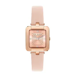 Đồng Hồ Nữ Ted Baker Ladies Rose Vegan Leather Strap Watch BKPMSS3029I Màu Hồng Nude