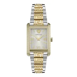 Đồng Hồ Nữ Versace Tonneau Watch VE1C00621 Màu Vàng - Bạc