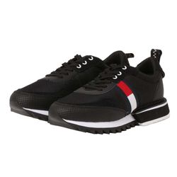 Giày Sneaker Nam Tommy Hilfiger Jeans Men's Em00618 Black Màu Đen