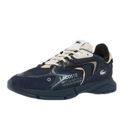 Giày Thể Thao Lacoste L003  Neo Textile Sneakers 745SMA0001 Màu Xanh Navy Size 8