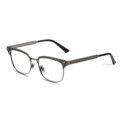 Kính Mắt Cận Gucci Eyeglasses GG0221O 002 Màu Bạc