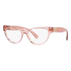 Kính Mắt Cận Nữ Versace Eyeglass Transparent Pink VE3296 5322 Màu Hồng