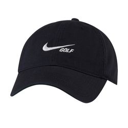 Mũ Nike Heritage86 Washed Golf Hat Black/Anthracite CU9887-010 Màu Đen