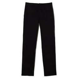 Quần Kaki Nam Lacoste Men's Classic Slim Fit Stretch Cotton Trousers HH2661-031 Màu Đen Size 30